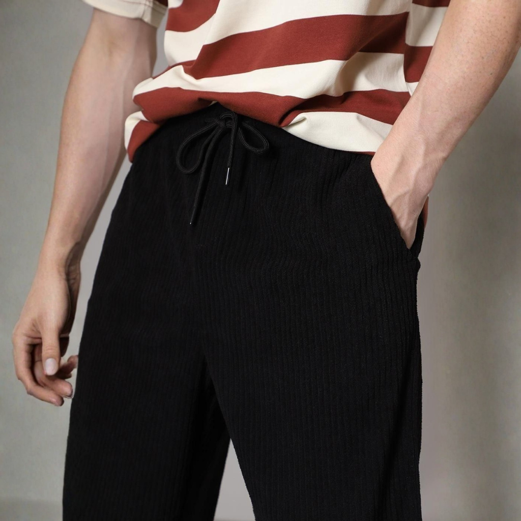 Cotton Men's Stylish Trackpants (Combo of 2)