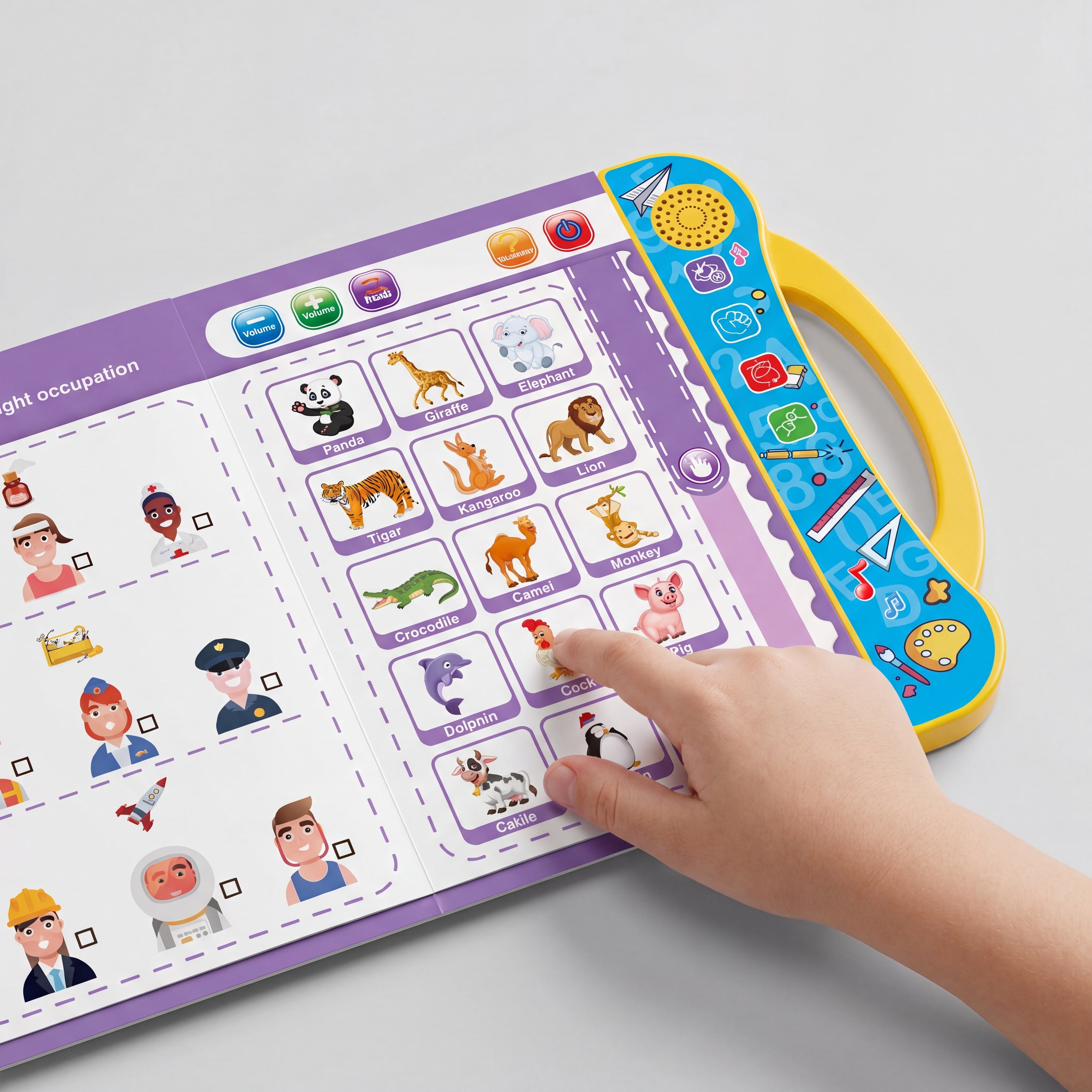 Interactive Talking Learning Book for Toddlers (Ages 3+)